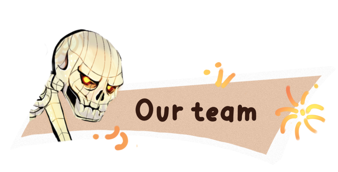 Our team — illustration originale du jeu